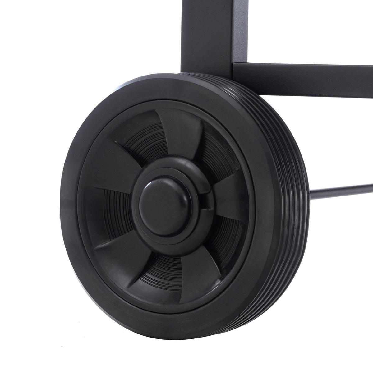 gas barbecue grill and covered grill combination for outdoor cooking