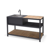 Outdoor Kitchen Counter With Sink