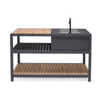 Outdoor Kitchen Counter With Sink