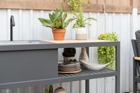 Outdoor Kitchen Counter With Sink