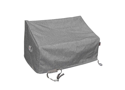 Premium Heavy-Duty Large Loveseat Cover - 3-Layer Water & UV-Resistant, Platinum Series, 62.5"W x 35"D x 24''/36"H for Outdoor Patio Furniture