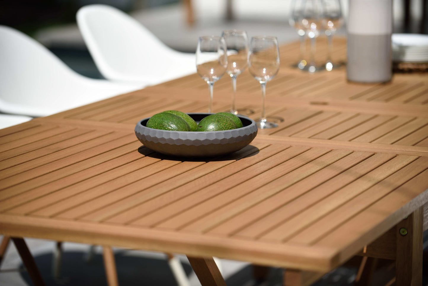 Extendable Table and 8 Armchair Dining Set