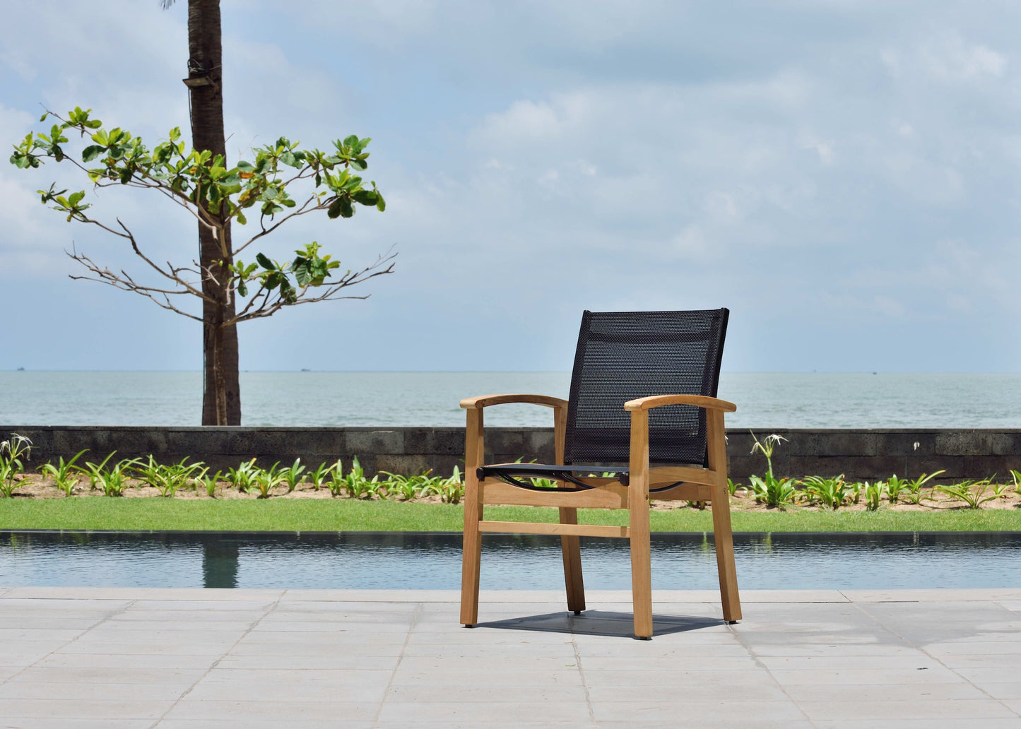 Rectangular Teak Table and 6 or 8 Armchair Dining Set