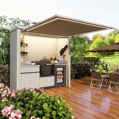Outdoor Kitchen Smart Design Affordable Waterproof Mobile for Catering Events