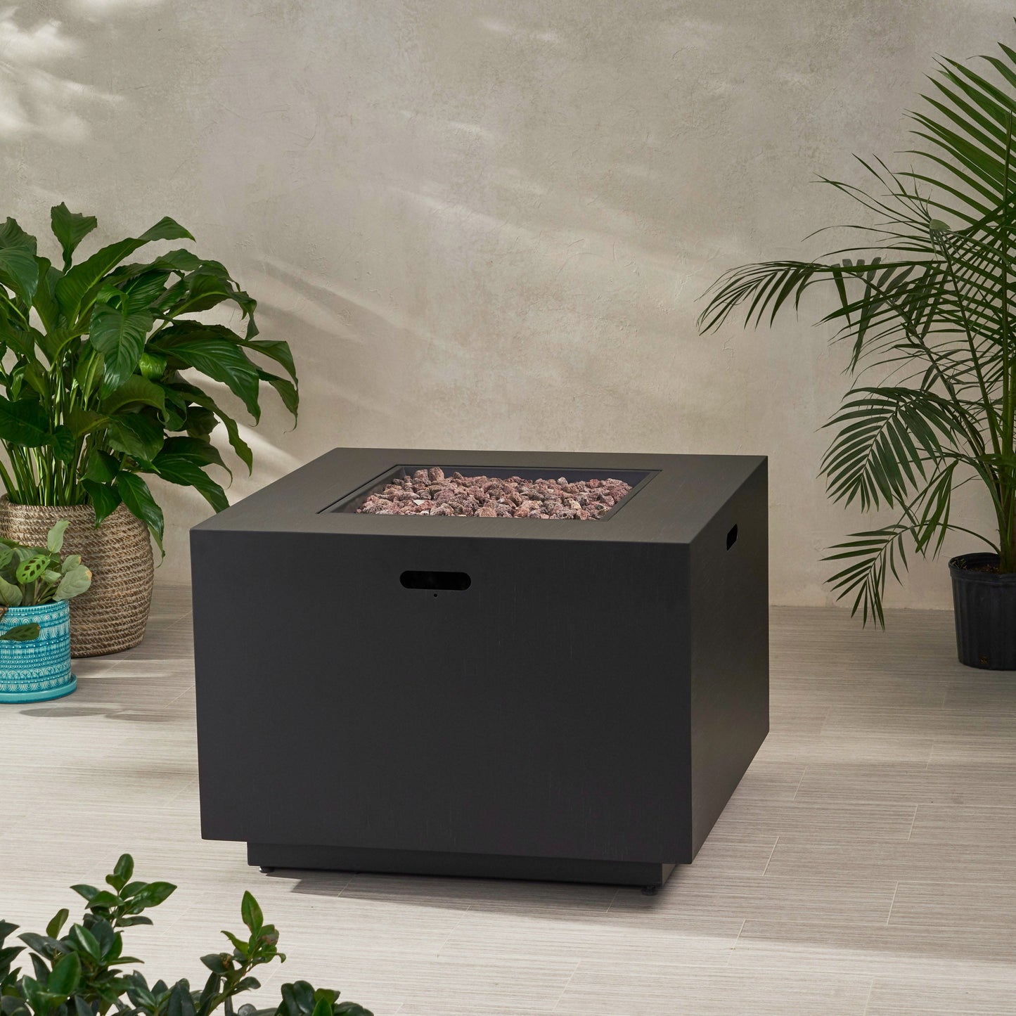 Outdoor Patio Propane Fire Pit - 50,000 BTU
