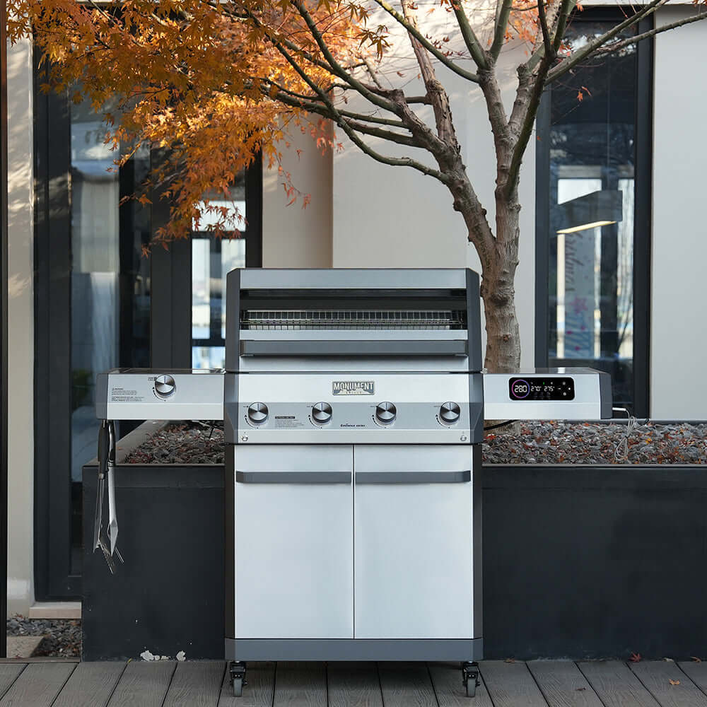 Smart Stainless Gas Grill